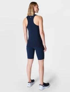 Sweaty Betty Athlete Seamless Gym Vest - Navy Blue 12 Sweaty Betty Athlete Seamless Gym Vest - Navy Blue -The Sports Edit sweaty betty athlete seamless gym vest navy blue sb6545 2