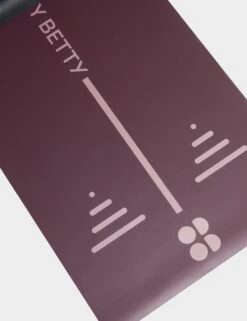 Sweaty Betty Balance Yoga Mat - Midnight Cherry Purple -The Sports Edit sweaty betty balance yoga mat midnight cherry purple sb9861 2