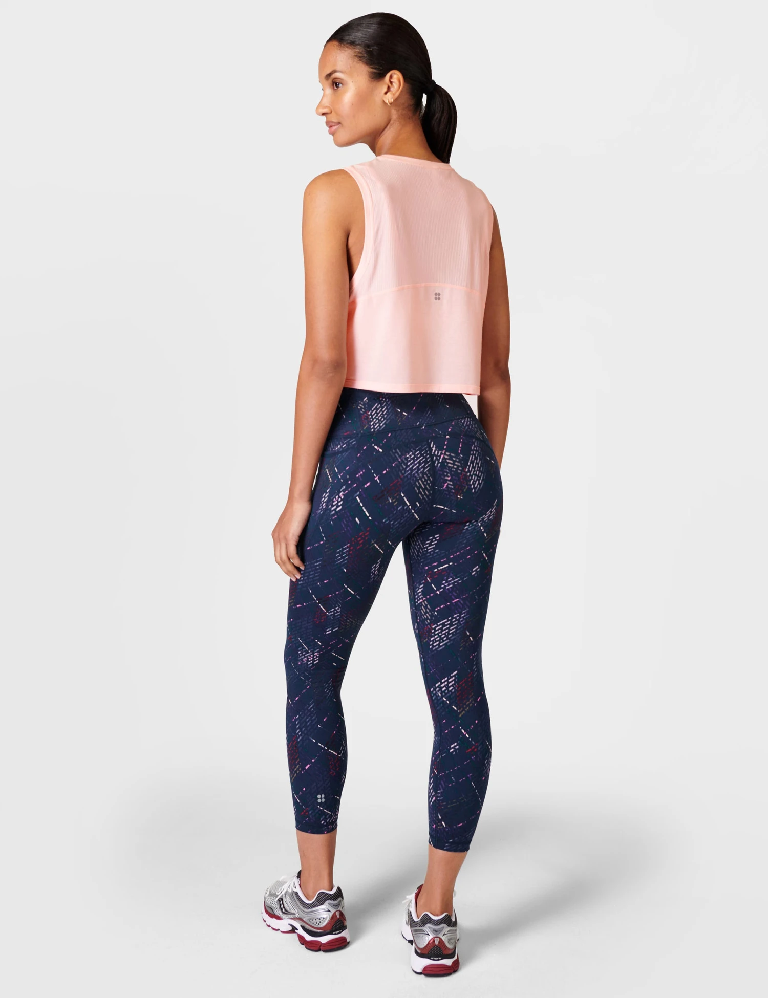 Sweaty Betty Breathe Easy Crop Muscle Vest - Sorbet Pink 7 Sweaty Betty Breathe Easy Crop Muscle Vest - Sorbet Pink - Image 5