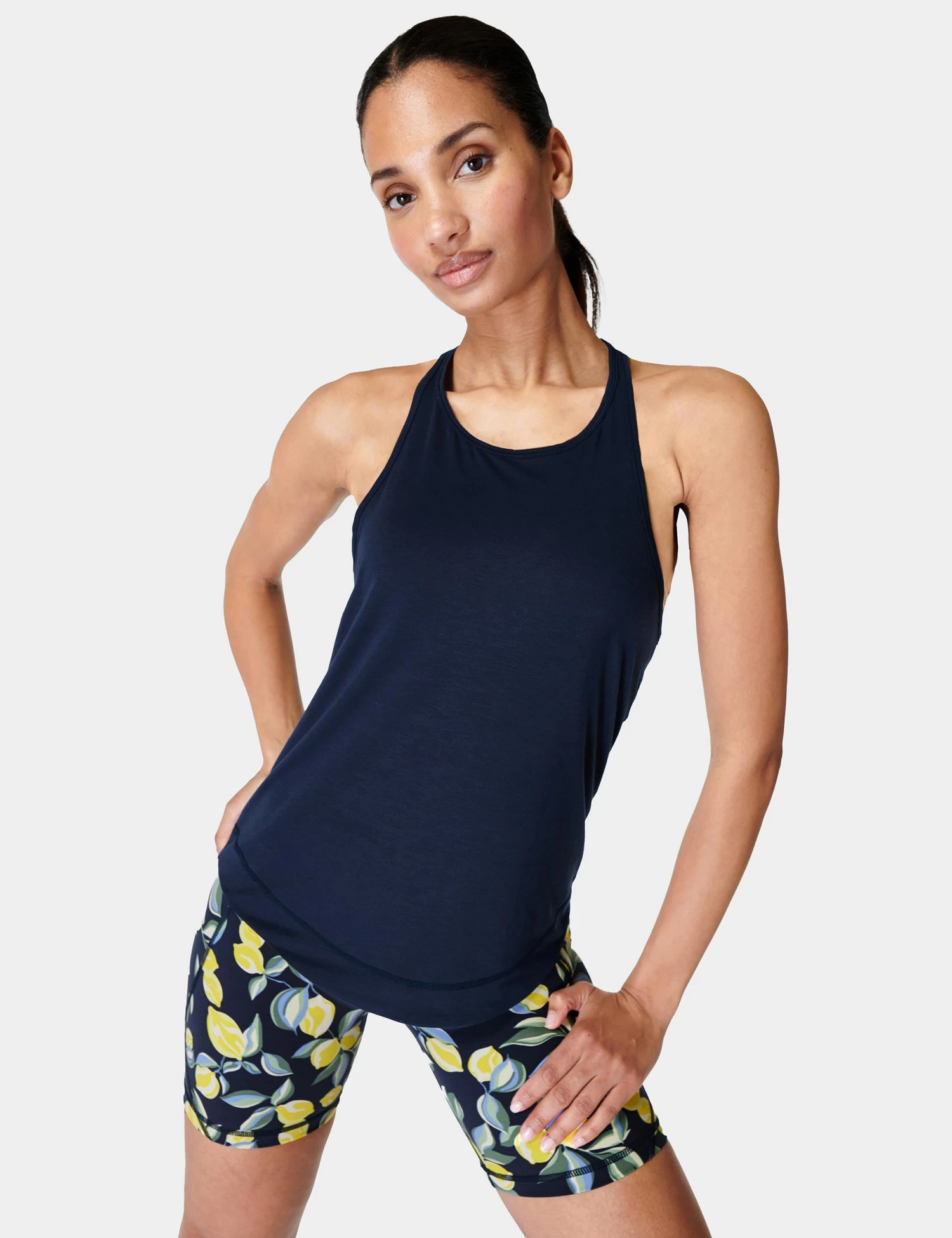 Sweaty Betty Breathe Easy Run Vest - Navy Blue 3 Sweaty Betty Breathe Easy Run Vest - Navy Blue