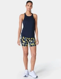 Sweaty Betty Breathe Easy Run Vest - Navy Blue 8 Sweaty Betty Breathe Easy Run Vest - Navy Blue -The Sports Edit sweaty betty breathe easy run vest navy blue sb9123 2