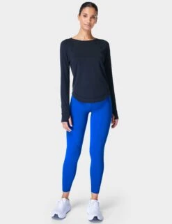 Sweaty Betty Breathe Easy Running Long Sleeve Top - Black 12 Sweaty Betty Breathe Easy Running Long Sleeve Top - Black -The Sports Edit sweaty betty breathe easy running long sleeve top black sb9122 001 5