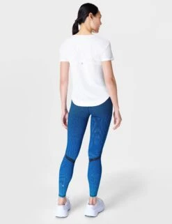 Sweaty Betty Breathe Easy Running T-Shirt - White -The Sports Edit sweaty betty breathe easy running t shirt white sb9121 2