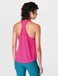 Sweaty Betty Breathe Easy Running Vest - Beet Pink -The Sports Edit sweaty betty breathe easy running vest beet pink sb9123 7