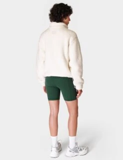 Sweaty Betty Canyon Fleece Zip Up - Lily White 11 Sweaty Betty Canyon Fleece Zip Up - Lily White -The Sports Edit sweaty betty canyon fleece zip up lily white sb8809 2