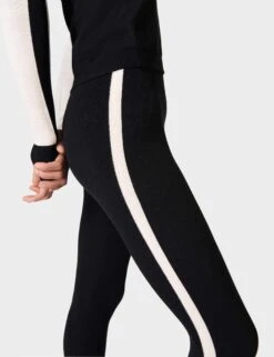 Sweaty Betty Colour Block Merino Base Layer Legging - Black -The Sports Edit sweaty betty colour block merino base layer legging black sb9508 6