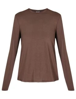 Sweaty Betty Drape Back Long Sleeve Top - Walnut Brown 13 Sweaty Betty Drape Back Long Sleeve Top - Walnut Brown -The Sports Edit sweaty betty drape back long sleeve top walnut brown sb9463 3
