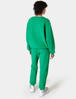Sweaty Betty Elevated Sweatshirt - Vivid Green -The Sports Edit sweaty betty elevated sweatshirt vivid green sb9170 2
