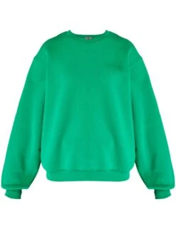 Sweaty Betty Elevated Sweatshirt - Vivid Green -The Sports Edit sweaty betty elevated sweatshirt vivid green sb9170 3