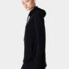 Sweaty Betty Escape Italian Fleece Hoody - Black -The Sports Edit sweaty betty escape italian fleece hoody black sb6426 1