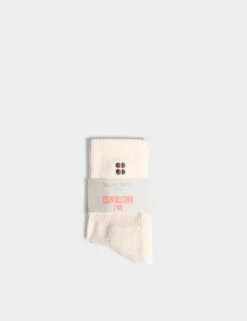 Sweaty Betty Essentials Crew Socks 3 Pack - Creme Beige -The Sports Edit sweaty betty essentials crew socks 3 pack creme beige sb10042 3