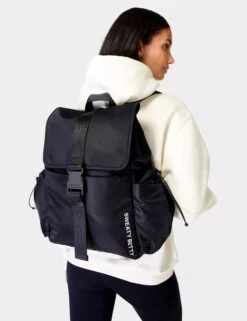 Sweaty Betty Essentials Motion Backpack - Black -The Sports Edit sweaty betty essentials motion backpack black sb9307 001 7