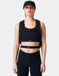 Sweaty Betty Essentials On The Go Backpack - Black -The Sports Edit sweaty betty essentials on the go backpack black sb8874 4