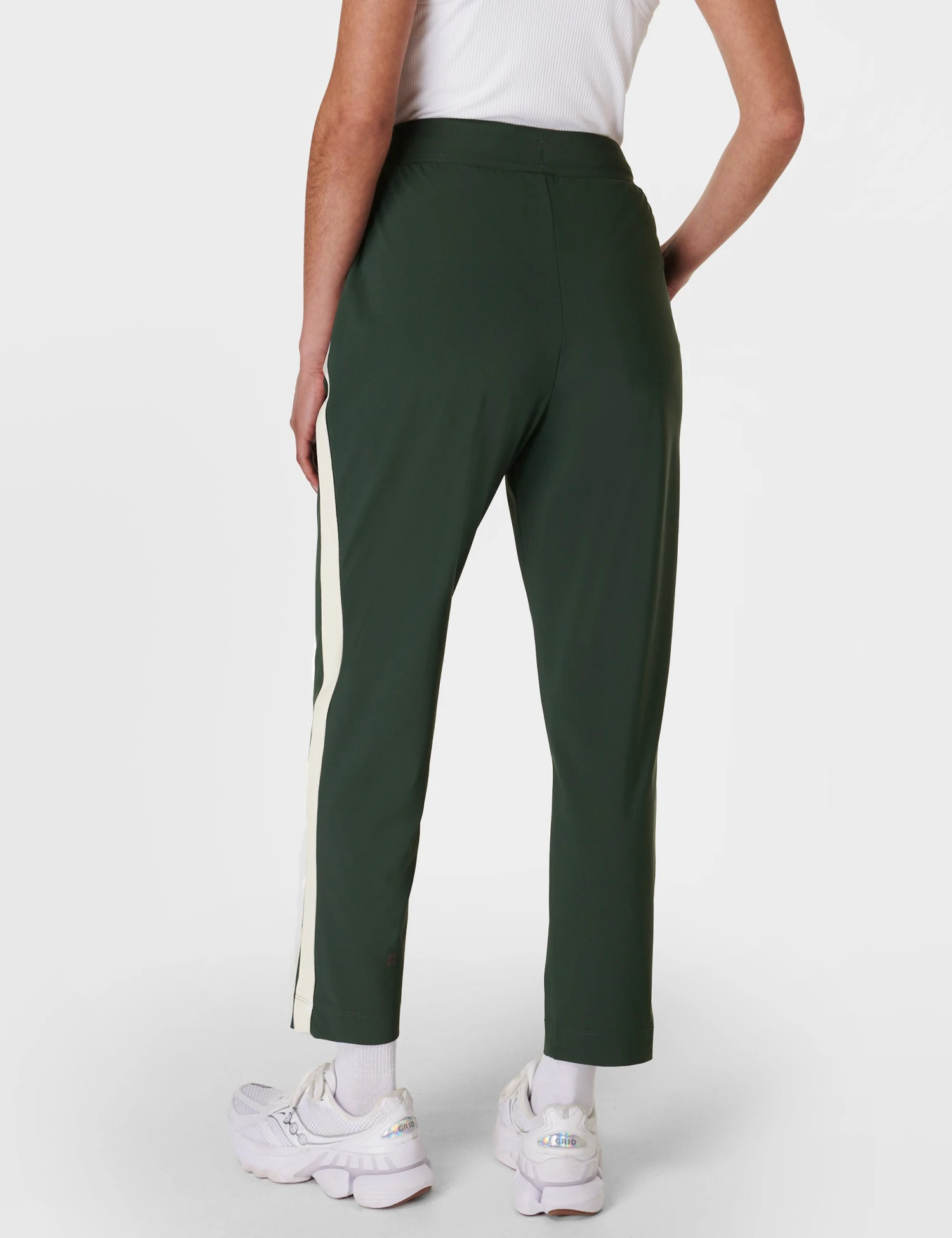 Sweaty Betty Explorer Side Stripe Trouser - Trek Green 4 Sweaty Betty Explorer Side Stripe Trouser - Trek Green - Image 2
