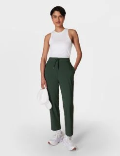 Sweaty Betty Explorer Side Stripe Trouser - Trek Green 13 Sweaty Betty Explorer Side Stripe Trouser - Trek Green -The Sports Edit sweaty betty explorer side stripe trouser trek green sb9785r 7