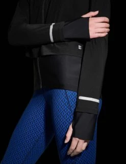 Sweaty Betty Fast Track Running Jacket - Black -The Sports Edit sweaty betty fast track running jacket black sb9712 10