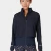 Sweaty Betty Fast Track Running Jacket - Navy Blue -The Sports Edit sweaty betty fast track running jacket navy blue sb9712 4274 1