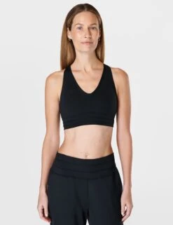 Sweaty Betty Gaia Yoga Bra - Black