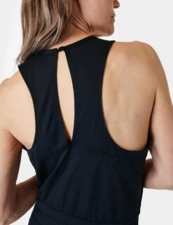 Sweaty Betty Gaia Yoga Jumpsuit - Black -The Sports Edit sweaty betty gaia yoga jumpsuit black sb9558 5