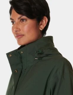 Sweaty Betty Guide Waterproof Parka - Trek Green -The Sports Edit sweaty betty guide waterproof parka trek green sb9932 3
