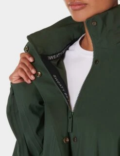 Sweaty Betty Guide Waterproof Parka - Trek Green -The Sports Edit sweaty betty guide waterproof parka trek green sb9932 4