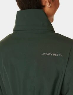 Sweaty Betty Guide Waterproof Parka - Trek Green -The Sports Edit sweaty betty guide waterproof parka trek green sb9932 6