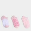 Sweaty Betty Lightweight Trainer Socks 3 Pack - Nerine Pink -The Sports Edit sweaty betty lightweight trainer socks 3 pack nerine pink sb605025 1