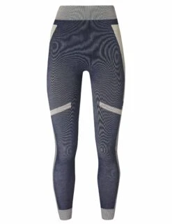 Sweaty Betty Modal Chevron Base Layer Legging - Navy Blue Studio White -The Sports Edit sweaty betty modal chevron base layer legging blue white sb9845 7