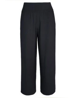 Sweaty Betty Modal Wide Leg Trousers - Black -The Sports Edit sweaty betty modal wide leg trousers black sb8238 5
