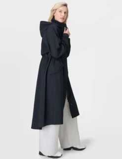 Sweaty Betty Motion Technical Longline Parka - Black -The Sports Edit sweaty betty motion technical longline parka black sb10393 3