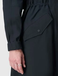 Sweaty Betty Motion Technical Longline Parka - Black -The Sports Edit sweaty betty motion technical longline parka black sb10393 6