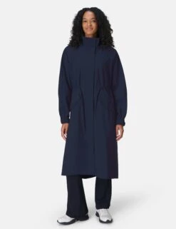 Sweaty Betty Motion Technical Longline Parka - French Navy