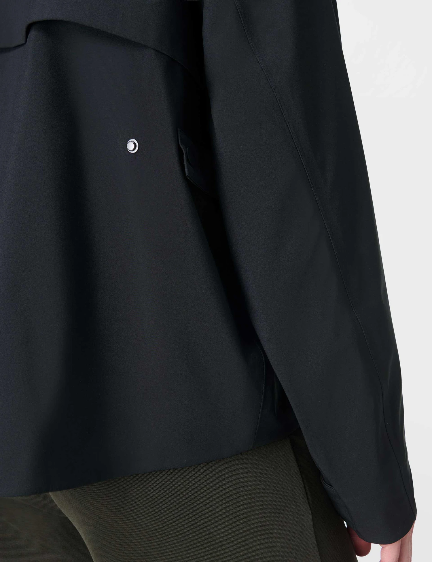 Sweaty Betty Motion Waterproof Cropped Parka - Black 8 Sweaty Betty Motion Waterproof Cropped Parka - Black - Image 6
