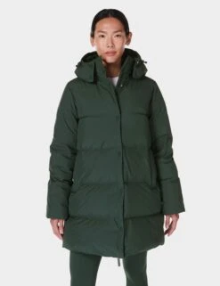 Sweaty Betty Nimbus Mid Puffer - Trek Green