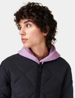 Sweaty Betty On The Move Quilted Jacket - Black -The Sports Edit sweaty betty on the move quilted jacket black sb9382 2