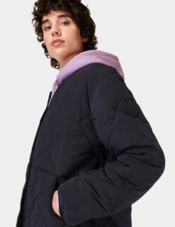 Sweaty Betty On The Move Quilted Jacket - Black -The Sports Edit sweaty betty on the move quilted jacket black sb9382 7