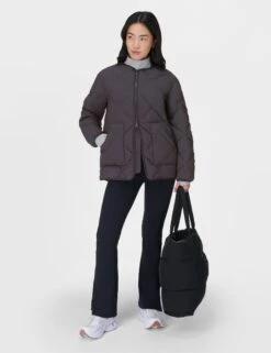 Sweaty Betty On The Move Quilted Jacket - Urban Grey -The Sports Edit sweaty betty on the move quilted jacket urban grey sb9382 8
