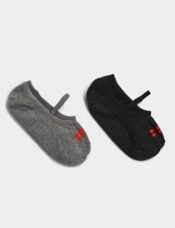 Sweaty Betty Pilates Socks 2 Pack - Black FB