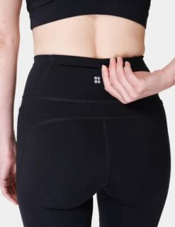 Sweaty Betty Power 32 Workout Boot Cut Trouser - Black -The Sports Edit sweaty betty power 32 workout boot cut trouser black sb9218 4