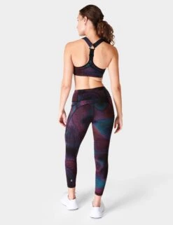 Sweaty Betty Power 7/8 Gym Leggings - Black Gradient Dot Print -The Sports Edit sweaty betty power 7 8 gym leggings black gradient dot print sb5400 7