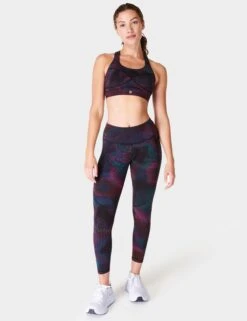 Sweaty Betty Power 7/8 Gym Leggings - Black Gradient Dot Print -The Sports Edit sweaty betty power 7 8 gym leggings black gradient dot print sb5400 8
