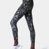 Sweaty Betty Power 7/8 Gym Leggings - Grey Dapple Print