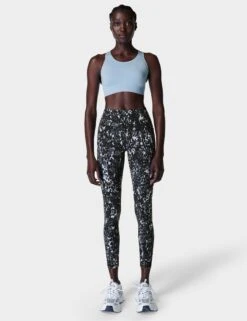 Sweaty Betty Power 7/8 Gym Leggings - Grey Dapple Print 12 Sweaty Betty Power 7/8 Gym Leggings - Grey Dapple Print -The Sports Edit sweaty betty power 7 8 gym leggings grey dapple print sb5400 2