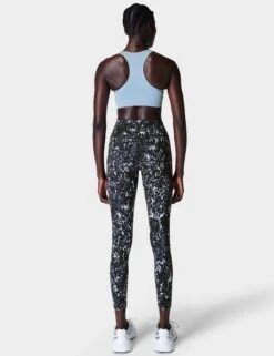Sweaty Betty Power 7/8 Gym Leggings - Grey Dapple Print 16 Sweaty Betty Power 7/8 Gym Leggings - Grey Dapple Print -The Sports Edit sweaty betty power 7 8 gym leggings grey dapple print sb5400 3