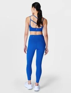 Sweaty Betty Power 7/8 Gym Leggings - Lightning Blue -The Sports Edit sweaty betty power 7 8 gym leggings lightning blue sb5400 7