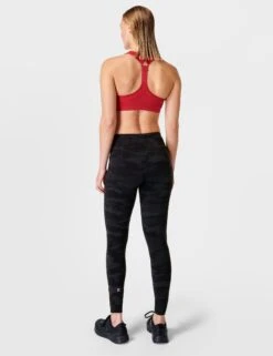 Sweaty Betty Power Gym Leggings - Ultra Black Camo Print -The Sports Edit sweaty betty power gym leggings ultra black camo sb5400 2