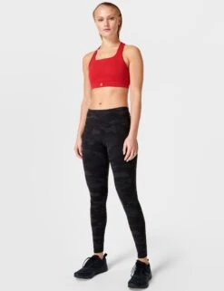 Sweaty Betty Power Gym Leggings - Ultra Black Camo Print -The Sports Edit sweaty betty power gym leggings ultra black camo sb5400 8