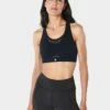 Sweaty Betty Power Icon Running Bra - Black -The Sports Edit sweaty betty power icon running bra black sb8395 1