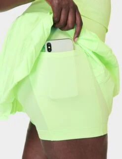 Sweaty Betty Power Match Point Pleat Tennis Skort - Matcha Green -The Sports Edit sweaty betty power match point pleat tennis skort matcha green sb9290 7