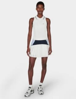 Sweaty Betty Power Match Point Tennis Vest - White 12 Sweaty Betty Power Match Point Tennis Vest - White -The Sports Edit sweaty betty power match point tennis vest white sb9291 5